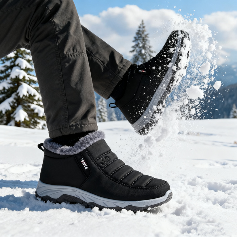 (🔥Oferta ograniczona czasowo - 50% zniżki - Nie przegap!) Wygodne i ergonomiczne zimowe buty z ciepłą wełnianą podszewką - łagodzą ból pleców, stawów i stóp.