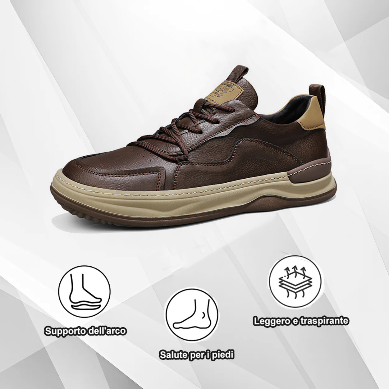 (🔥50% zniżki dzisiaj - nie przegap) - Wybrane buty z dwuwarstwowej skóry cielęcej - wodoodporne i antypoślizgowe (połączenie funkcjonalności i estetyki)