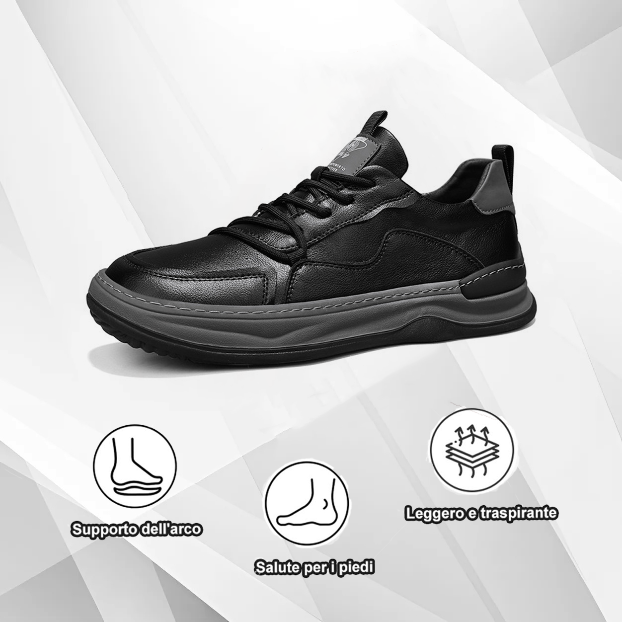 (🔥50% zniżki dzisiaj - nie przegap) - Wybrane buty z dwuwarstwowej skóry cielęcej - wodoodporne i antypoślizgowe (połączenie funkcjonalności i estetyki)