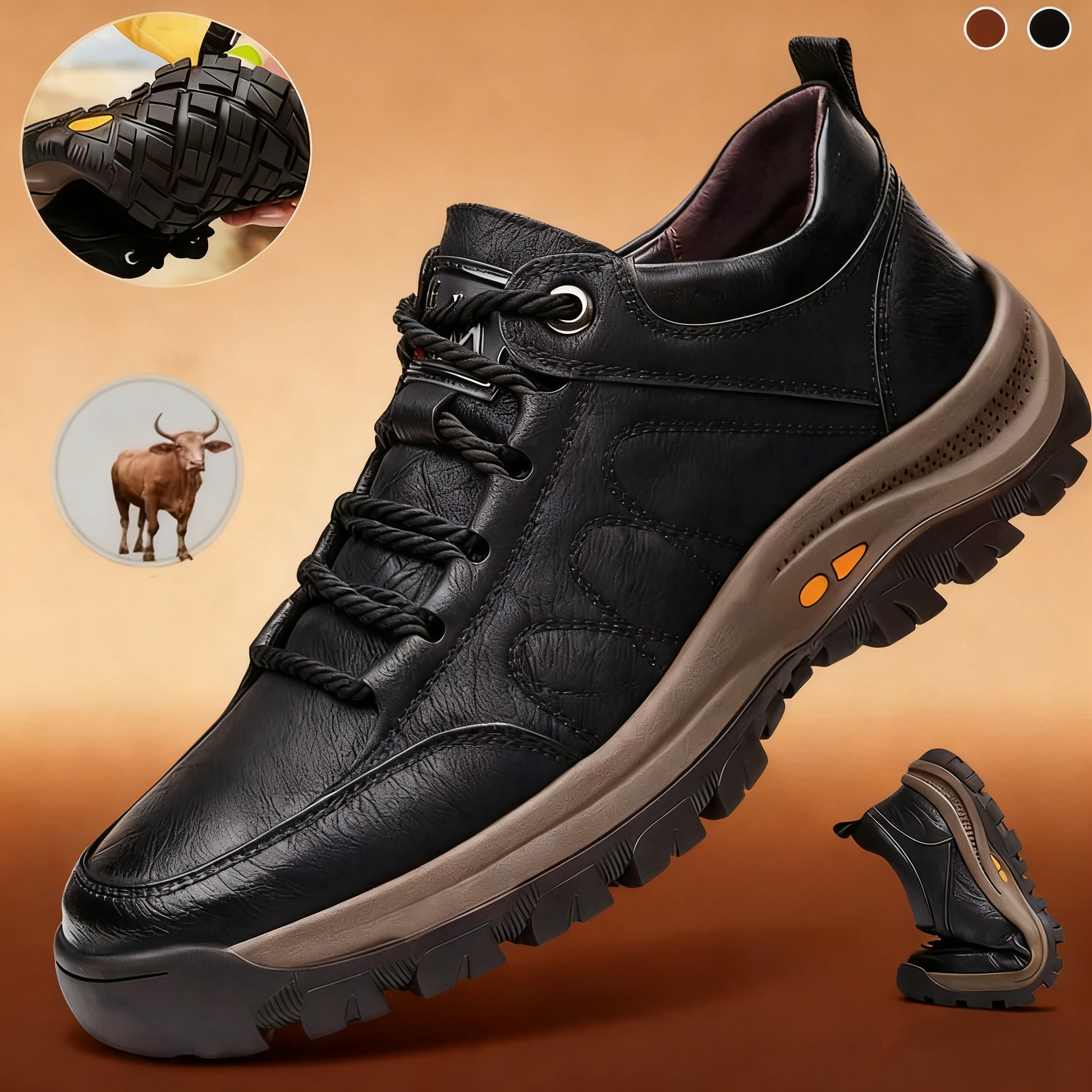 Buty ortopedyczne flemat® | Ergonomicznie zaprojektowane skórzane buty, które są wygodne, stylowe i przeszły najtrudniejszy test wodoodporności i technologii antypoślizgowej.