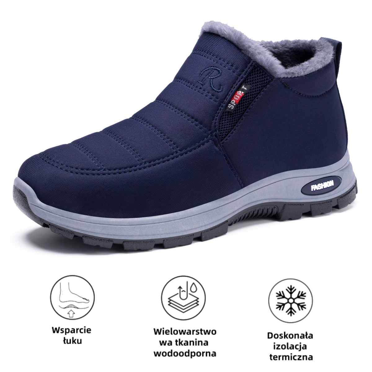 🎉Dzisiejsza oferta specjalna: 70% zniżki – nie przegap! ⏰Ergonomiczne, zimowe buty ortopedyczne łagodzące ból stóp, kolan i pleców – unisex