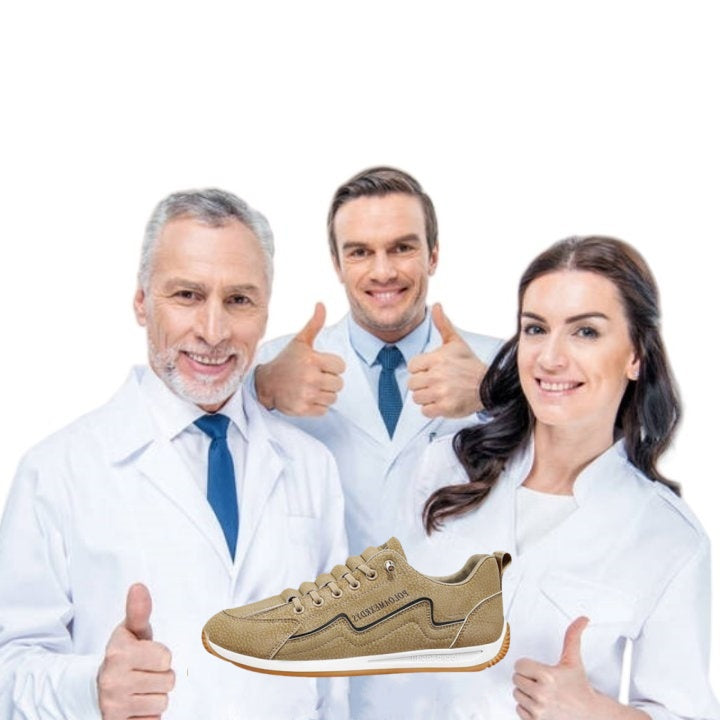 【🔥Dziś połowa ceny - nie przegap】 Ergonomicznie zaprojektowane buty ortopedyczne - konstrukcja z podparciem łuku stopy 👞Łatwo pozbądź się bólu stóp