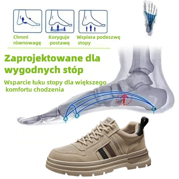 (🔥Dzisiaj 50% zniżki - nie przegap) ⏰Ergonomiczne -- Miękkie i wygodne buty codzienne/sportowe ✅podparcie łuku stopy ułatwia chodzenie