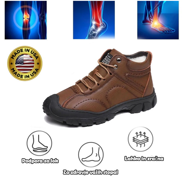 (🔥Ograniczona czasowo zniżka 50% – nie przegap!)⏰ – Miękkie, wygodne i ciepłe skórzane buty w stylu retro✅ (Wsparcie dla stóp – Wodoodporne i wiatroszczelne – Niezbędne na zimę)