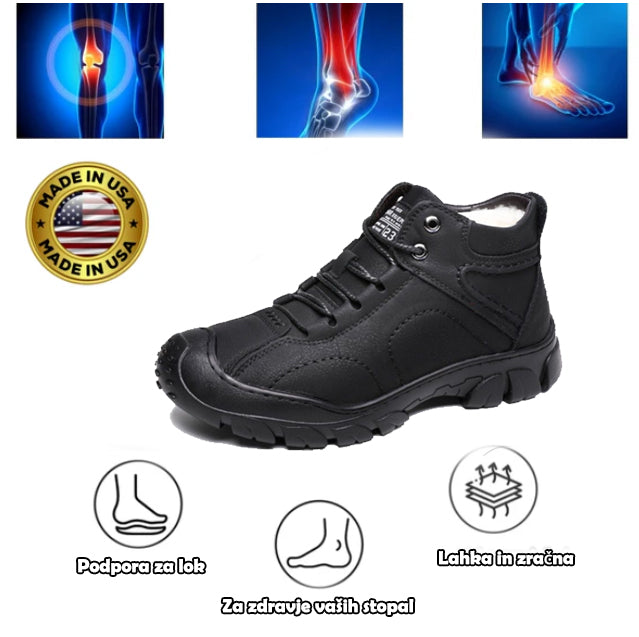 (🔥Ograniczona czasowo zniżka 50% – nie przegap!)⏰ – Miękkie, wygodne i ciepłe skórzane buty w stylu retro✅ (Wsparcie dla stóp – Wodoodporne i wiatroszczelne – Niezbędne na zimę)