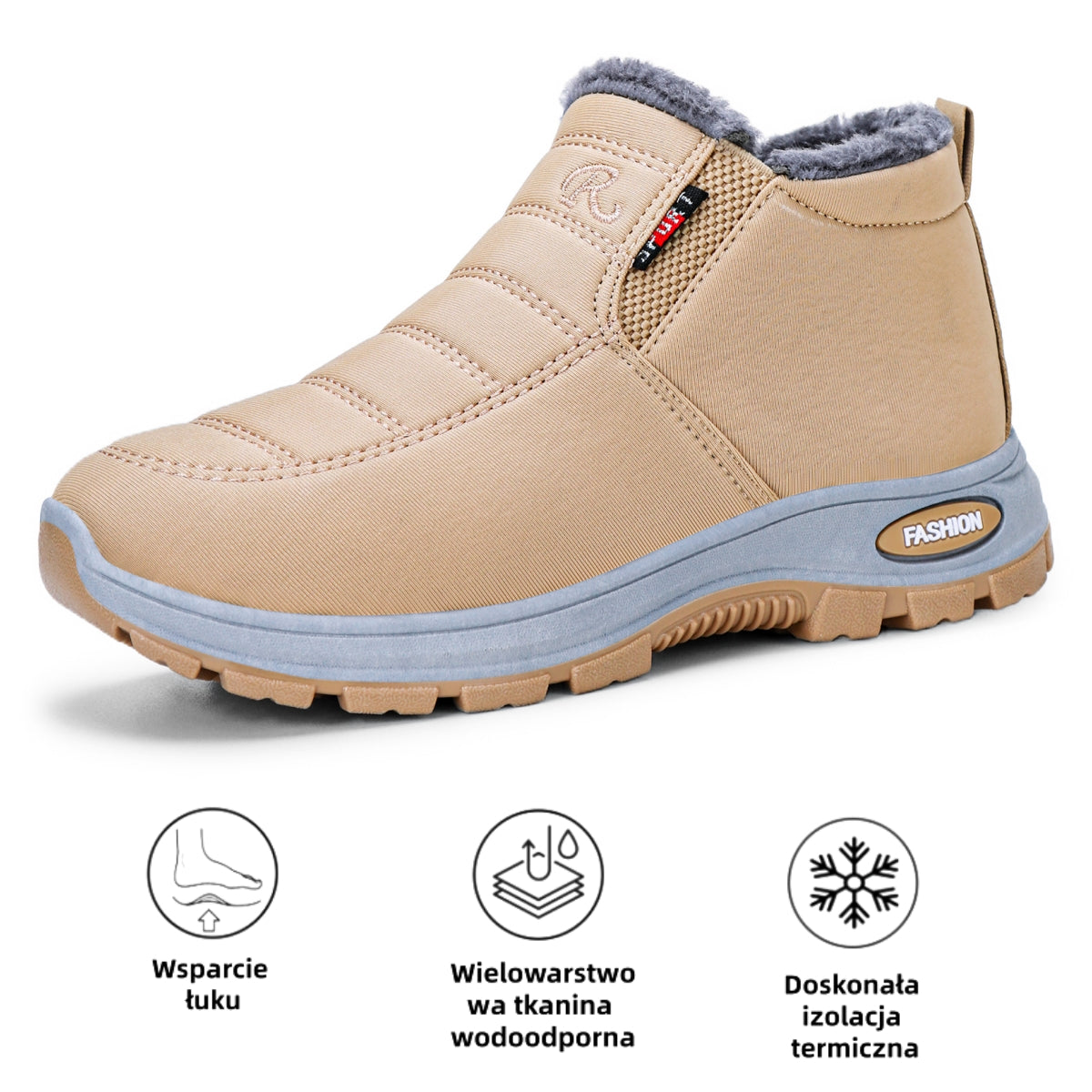 🎉Dzisiejsza oferta specjalna: 70% zniżki – nie przegap! ⏰Ergonomiczne, zimowe buty ortopedyczne łagodzące ból stóp, kolan i pleców – unisex