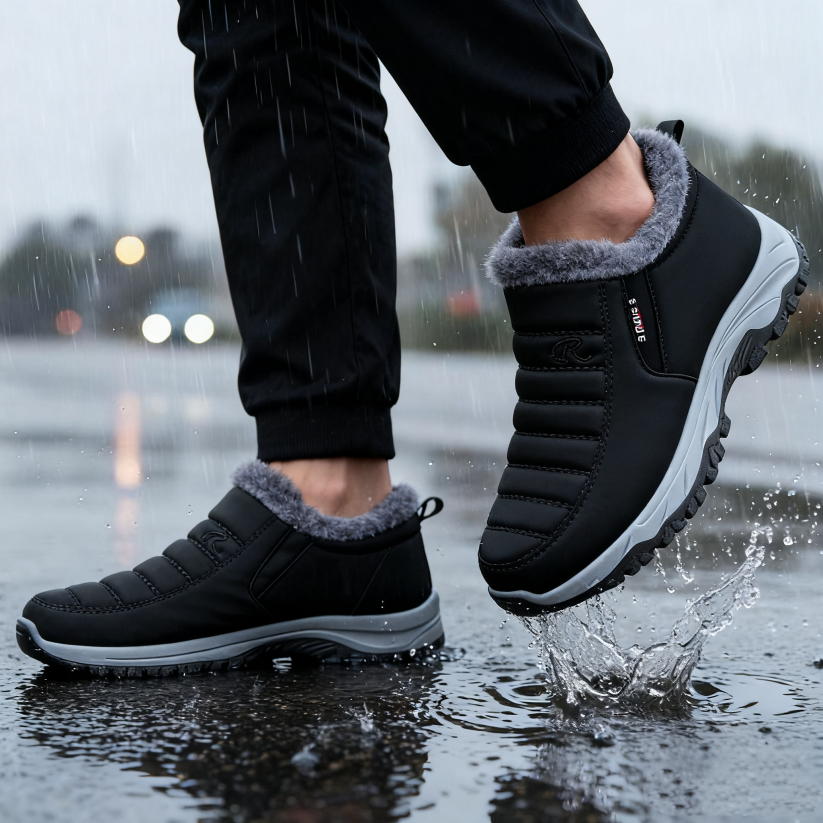 (🔥Oferta ograniczona czasowo - 50% zniżki - Nie przegap!) Wygodne i ergonomiczne zimowe buty z ciepłą wełnianą podszewką - łagodzą ból pleców, stawów i stóp.