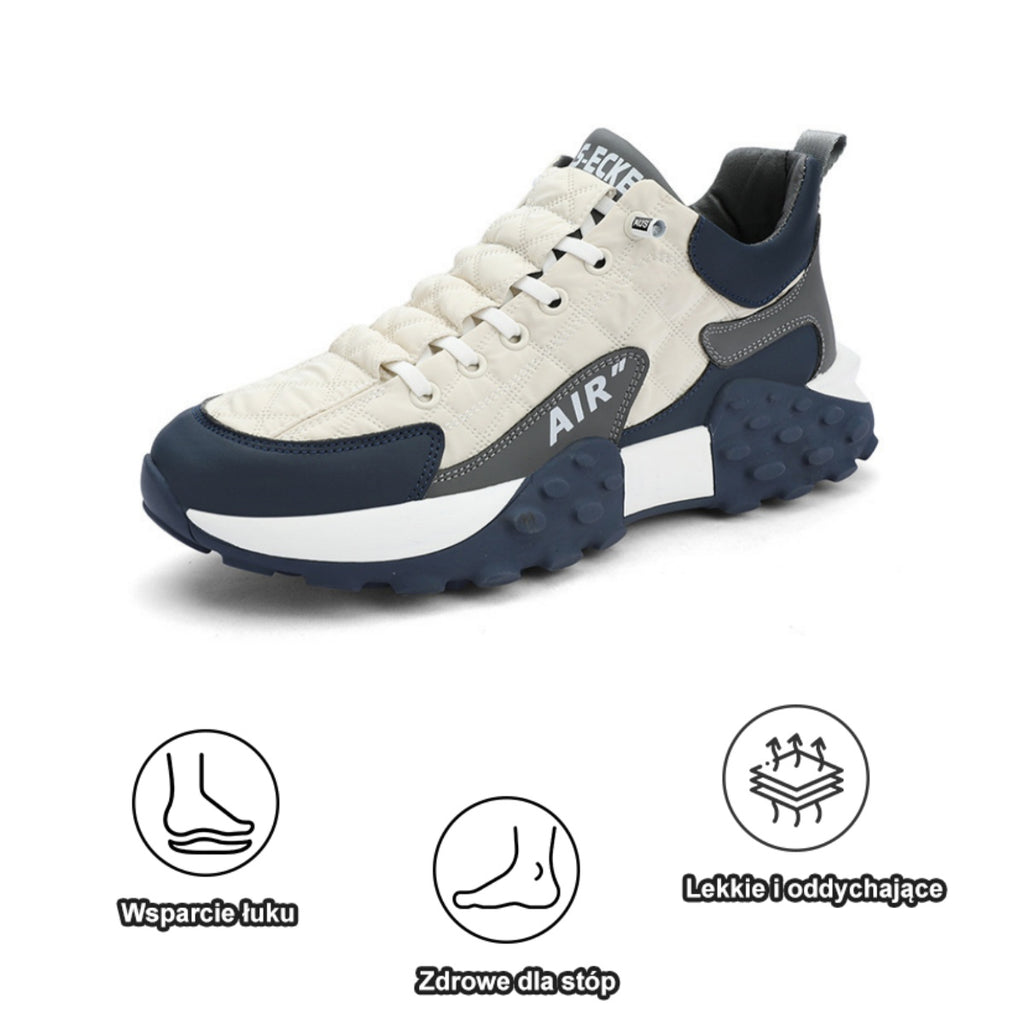 【🔥Dziś połowa ceny - nie przegap】 Ergonomicznie zaprojektowane buty ortopedyczne - konstrukcja z podparciem łuku stopy 👞Łatwo pozbądź się bólu stóp