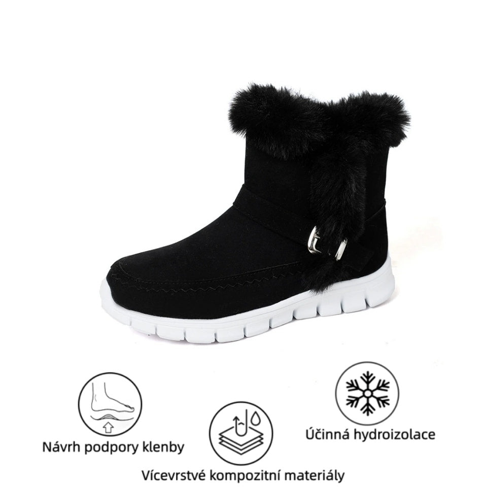 flemat® - Ergonomicznie ukształtowane zimowe buty ortopedyczne łagodzące ból stóp, kolan i pleców - Damskie