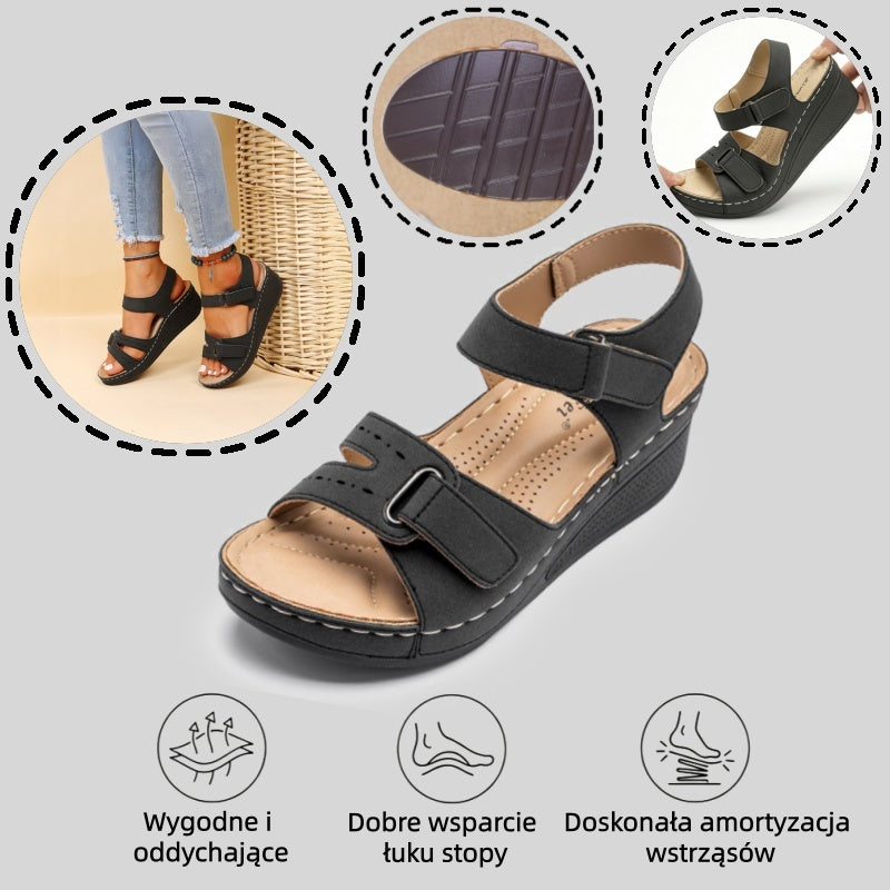 🔥 Ograniczona czasowo zniżka 50%! Letnie sandały ortopedyczne – ergonomiczne, wygodne i oddychające, które łagodzą ból. ✅