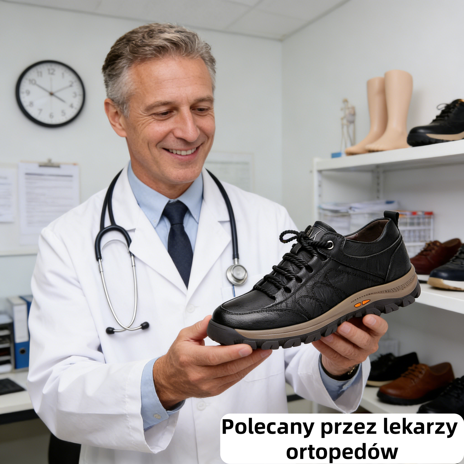 ⏰70% zniżki dzisiaj - nie przegap 🐂 Ortopedyczne buty z włoskiej skóry, szyte ręcznie, z podparciem łuku stopy ✅ Miękkie i wygodne, zapewniające natychmiastowy komfort.