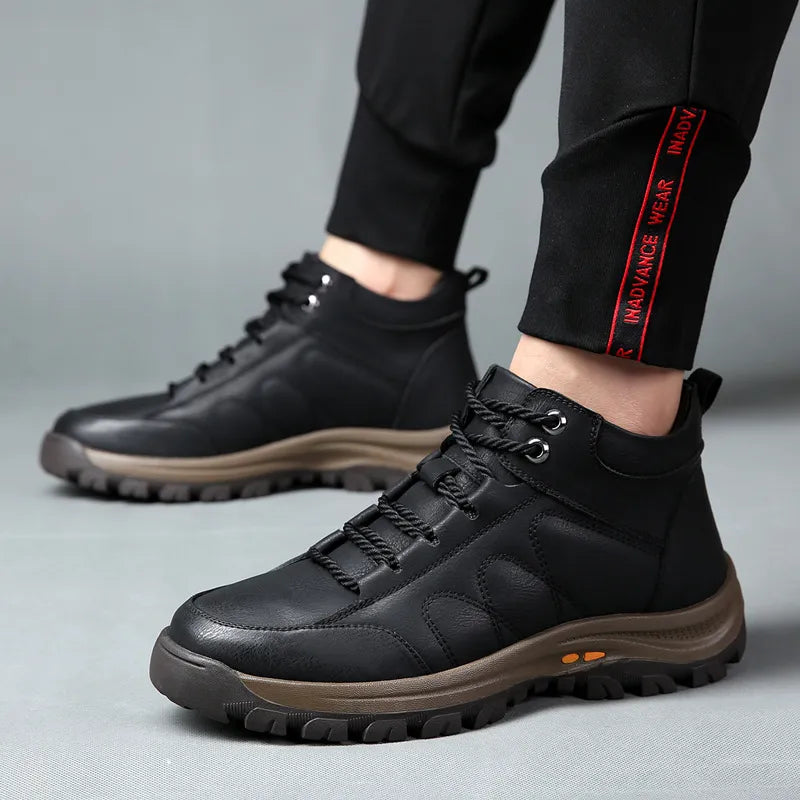 Buty ortopedyczne flemat® | 🔥Ergonomicznie zaprojektowane skórzane buty, które są antypoślizgowe, wodoodporne, ✅łagodzą ból i zapewniają wygodę bez zmęczenia.