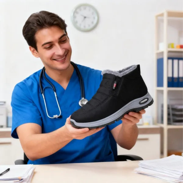 50% zniżki dzisiaj – Nie przegap! ⏰ Ergonomicznie zaprojektowane buty ortopedyczne – wsparcie łuku stopy 👞 Łatwa ulga w bólu stóp – unisex