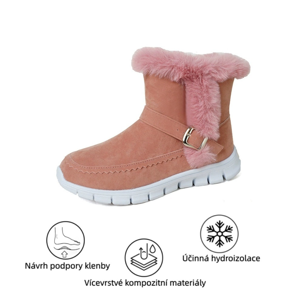 flemat® - Ergonomicznie ukształtowane zimowe buty ortopedyczne łagodzące ból stóp, kolan i pleców - Damskie