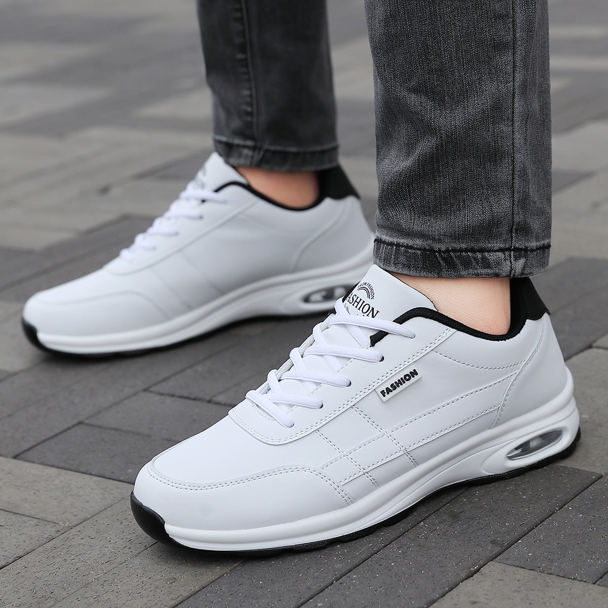 ⏰50% zniżki na nowe produkty, tylko dzisiaj Męskie buty codzienne 👞Ulepszona wersja z podeszwą powietrzną, wygodna i oddychająca, z podparciem łuku stopy ✅Specjalna cena