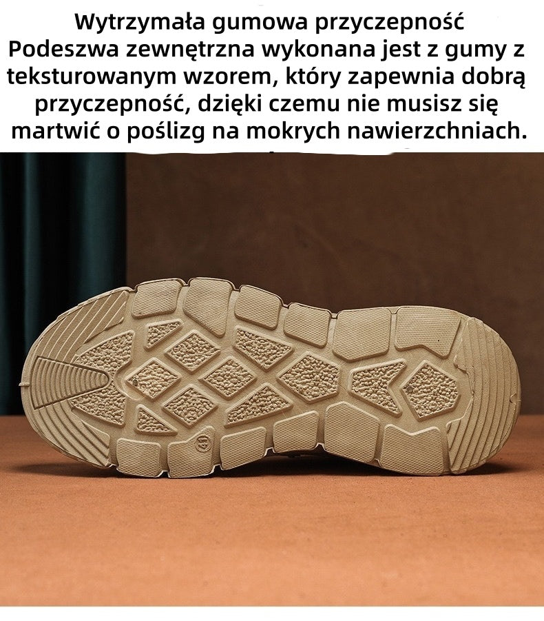 Buty ortopedyczne flemat ® | Ergonomiczne buty trekkingowe - ✅️Korekta postawy podczas chodzenia - Wodoodporne i antypoślizgowe 👞Wyselekcjonowana włoska skóra
