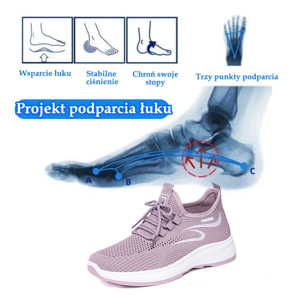 【⏰Ostatni dzień, 50% zniżki! Nie przegap!】Ergonomicznie zaprojektowane buty ortopedyczne z amortyzacją. ✅️Zdrowe buty ortopedyczne specjalnie dla kobiet z Europy.