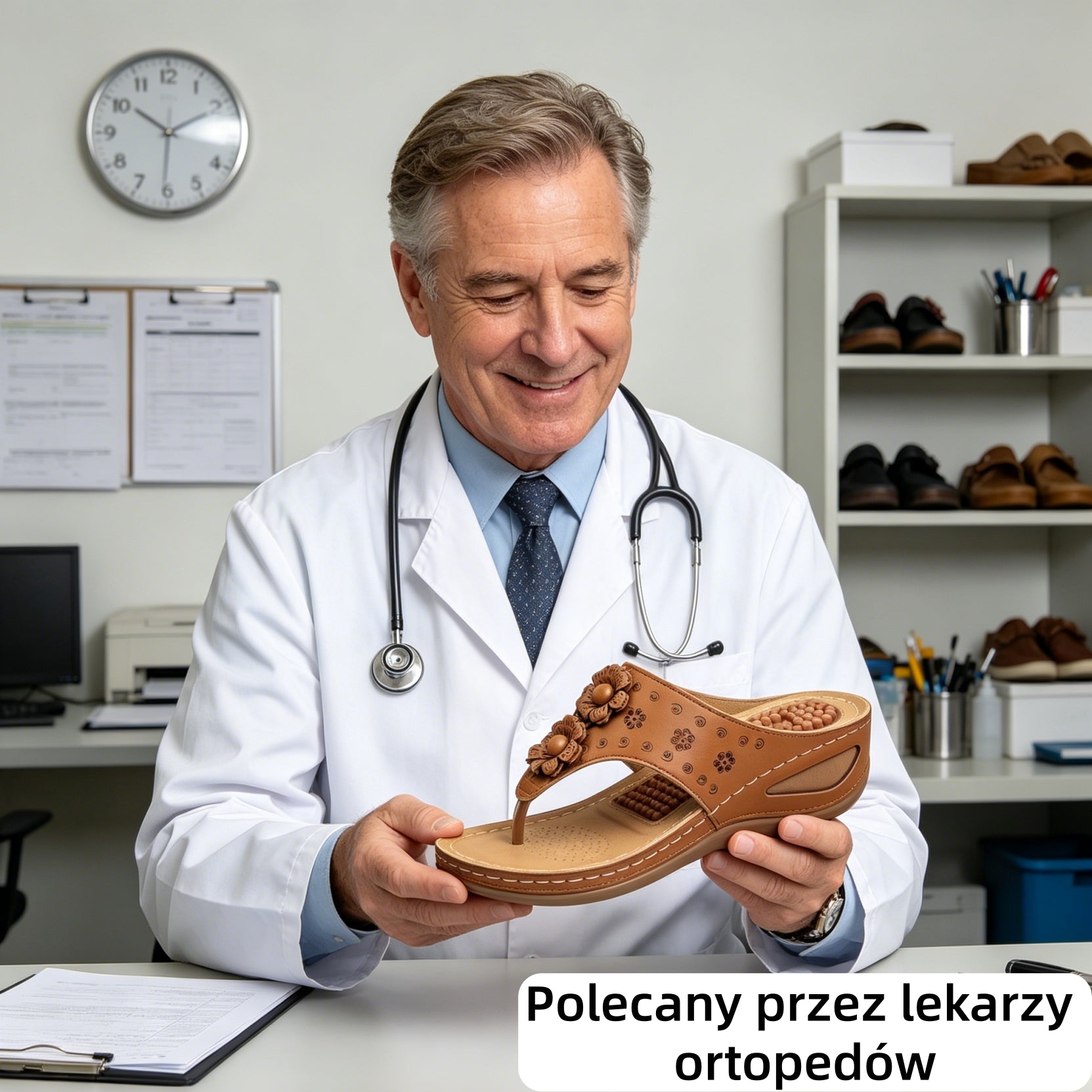 🎉Ostatni dzień! 70% zniżki! ✅ Ortopedyczne obuwie medyczne zaprojektowane specjalnie dla osób z problemami stóp, aby uśmierzyć ból pleców, stawów i stóp.