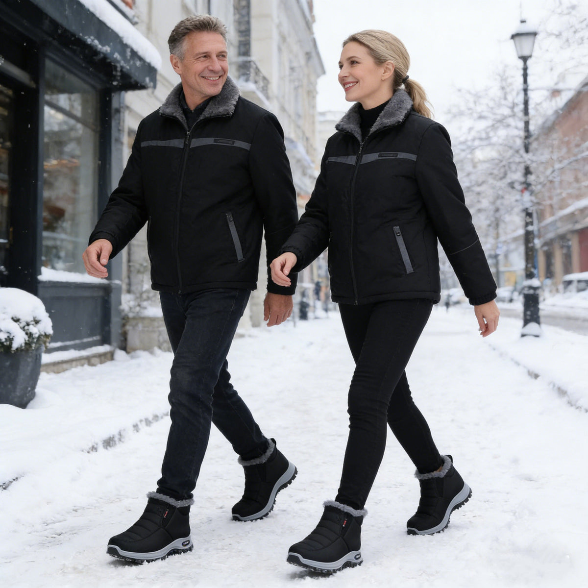 🎉Dzisiejsza oferta specjalna: 70% zniżki – nie przegap! ⏰Ergonomiczne, zimowe buty ortopedyczne łagodzące ból stóp, kolan i pleców – unisex
