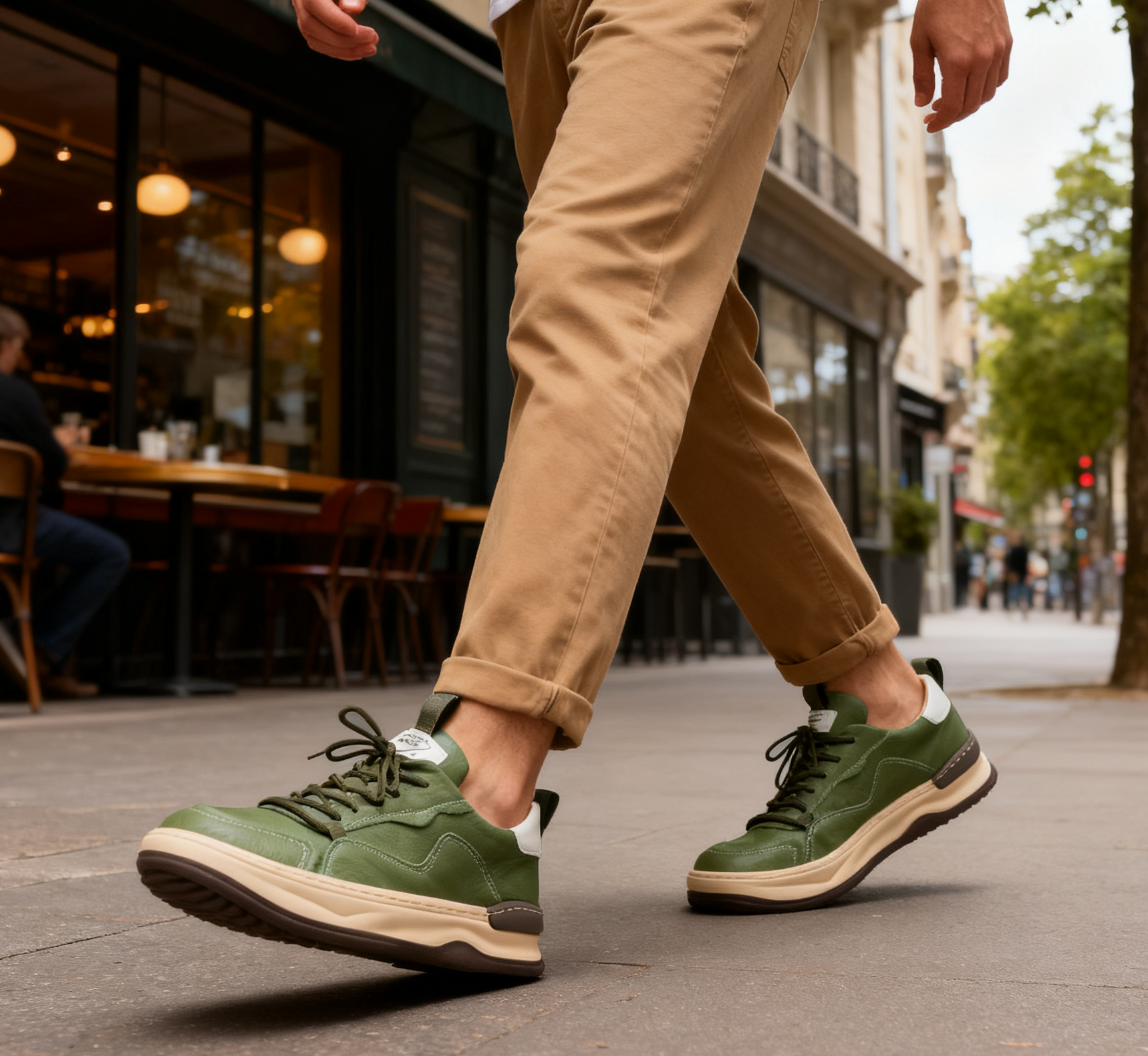 (🔥50% zniżki dzisiaj - nie przegap) - Wybrane buty z dwuwarstwowej skóry cielęcej - wodoodporne i antypoślizgowe (połączenie funkcjonalności i estetyki)