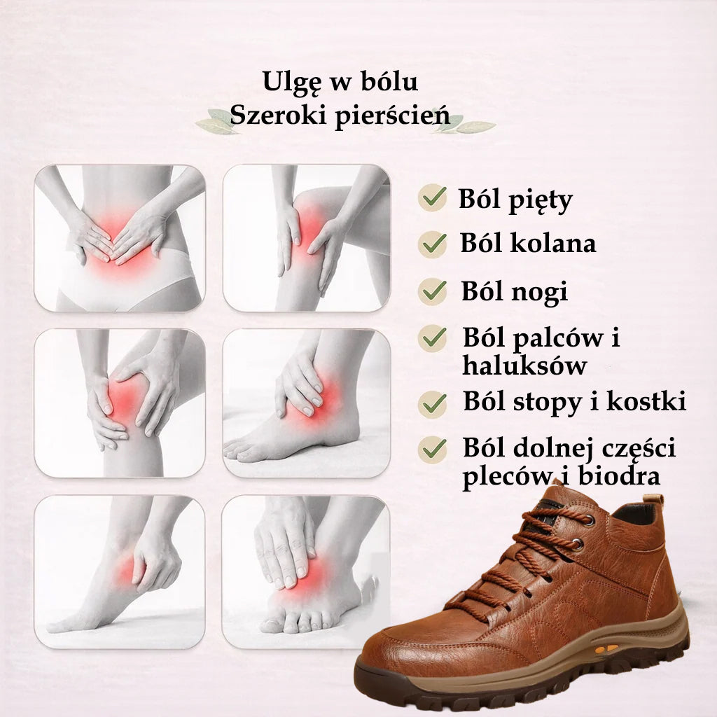 Buty amerykańskiej marki flemat® | ✅ Eleganckie buty ortopedyczne + wsparcie kostki 🦶 Wygodne i antypoślizgowe (odpowiednie dla osób z problemami stóp!)