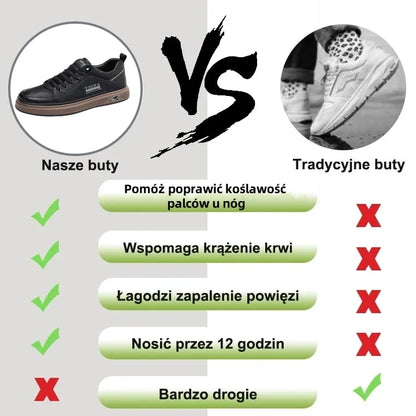 🔥 Buty ortopedyczne flemat® | Najwygodniejsze i najpopularniejsze w Polsce skórzane buty na lato 2026, łagodzące ból i ułatwiające chodzenie