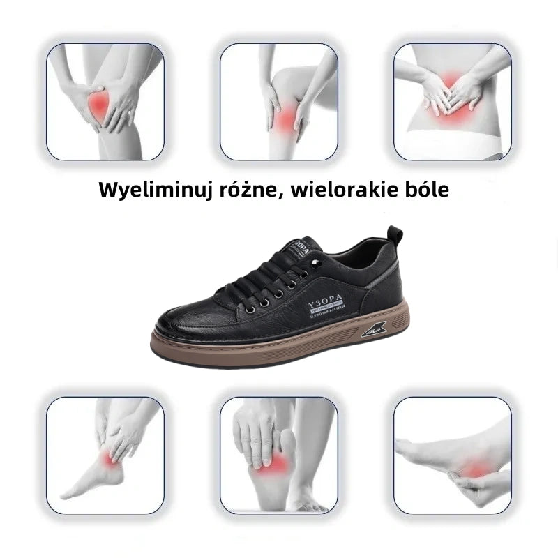 🔥 Buty ortopedyczne flemat® | Najwygodniejsze i najpopularniejsze w Polsce skórzane buty na lato 2026, łagodzące ból i ułatwiające chodzenie