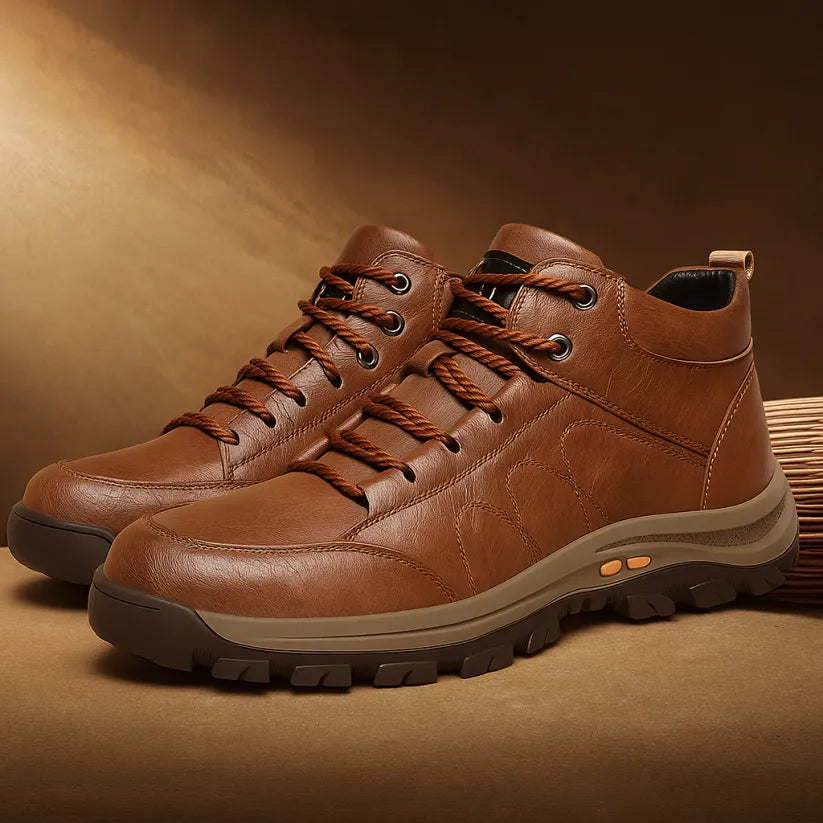 Buty ortopedyczne flemat® | 🔥Ergonomicznie zaprojektowane skórzane buty, które są antypoślizgowe, wodoodporne, ✅łagodzą ból i zapewniają wygodę bez zmęczenia.