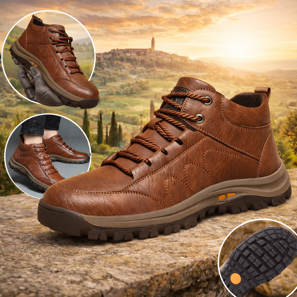 Buty amerykańskiej marki flemat® | ✅ Eleganckie buty ortopedyczne + wsparcie kostki 🦶 Wygodne i antypoślizgowe (odpowiednie dla osób z problemami stóp!)