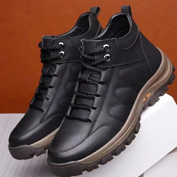 Buty ortopedyczne flemat® | 🔥Ergonomicznie zaprojektowane skórzane buty, które są antypoślizgowe, wodoodporne, ✅łagodzą ból i zapewniają wygodę bez zmęczenia.