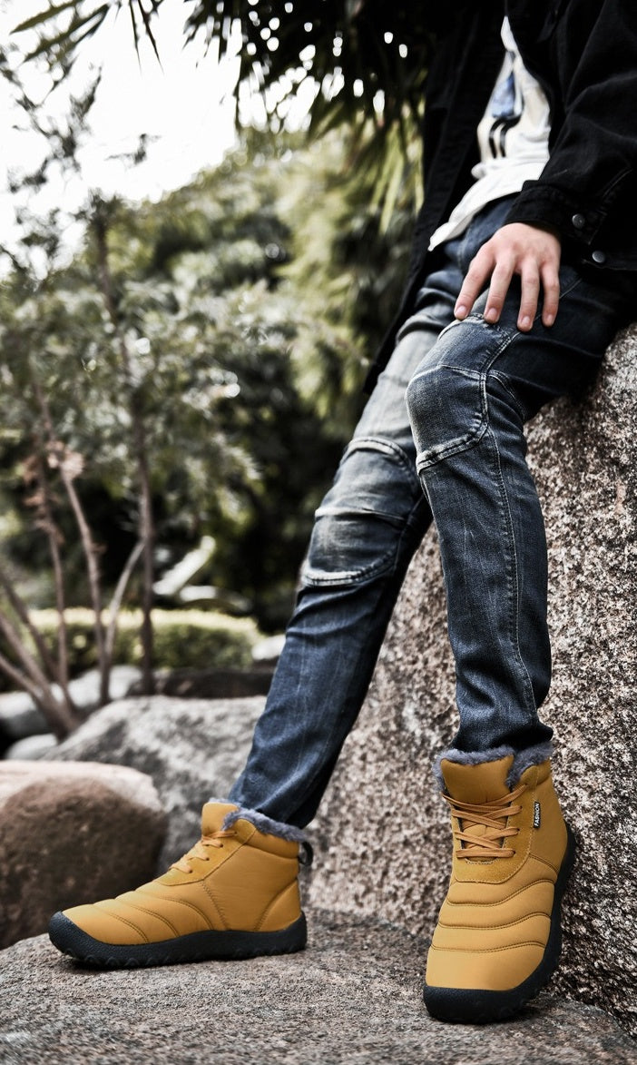 (🔥50% zniżki dzisiaj - ⏰Nie przegap!) - Miękkie i wygodne śniegowce Flemat® (z podparciem łuku stopy - dzięki czemu chodzenie jest łatwiejsze)