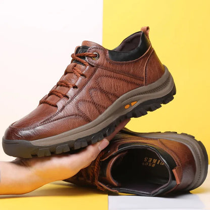 Buty ortopedyczne flemat® | Ergonomicznie zaprojektowane skórzane buty, które są wygodne, stylowe i przeszły najtrudniejszy test wodoodporności i technologii antypoślizgowej.
