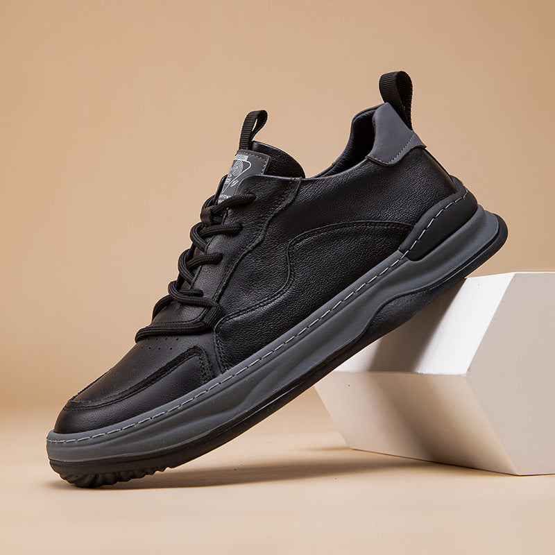 (🔥50% zniżki dzisiaj - nie przegap) - Wybrane buty z dwuwarstwowej skóry cielęcej - wodoodporne i antypoślizgowe (połączenie funkcjonalności i estetyki)