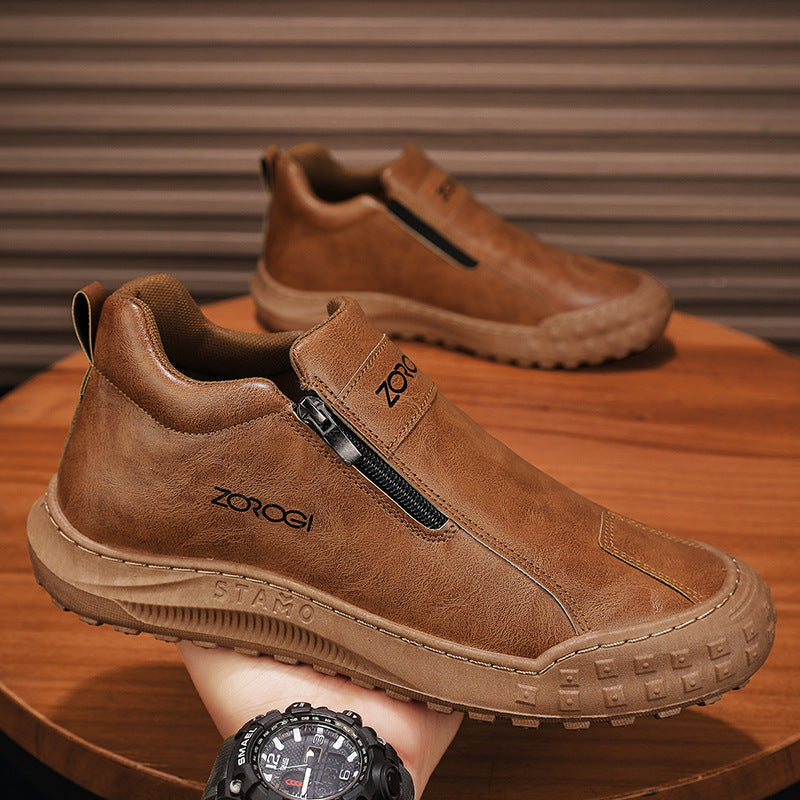 ⏰Tylko dzisiaj 50% zniżki 👞 Wykonane z wysokiej jakości skóry bydlęcej, wygodne do całodniowego chodzenia