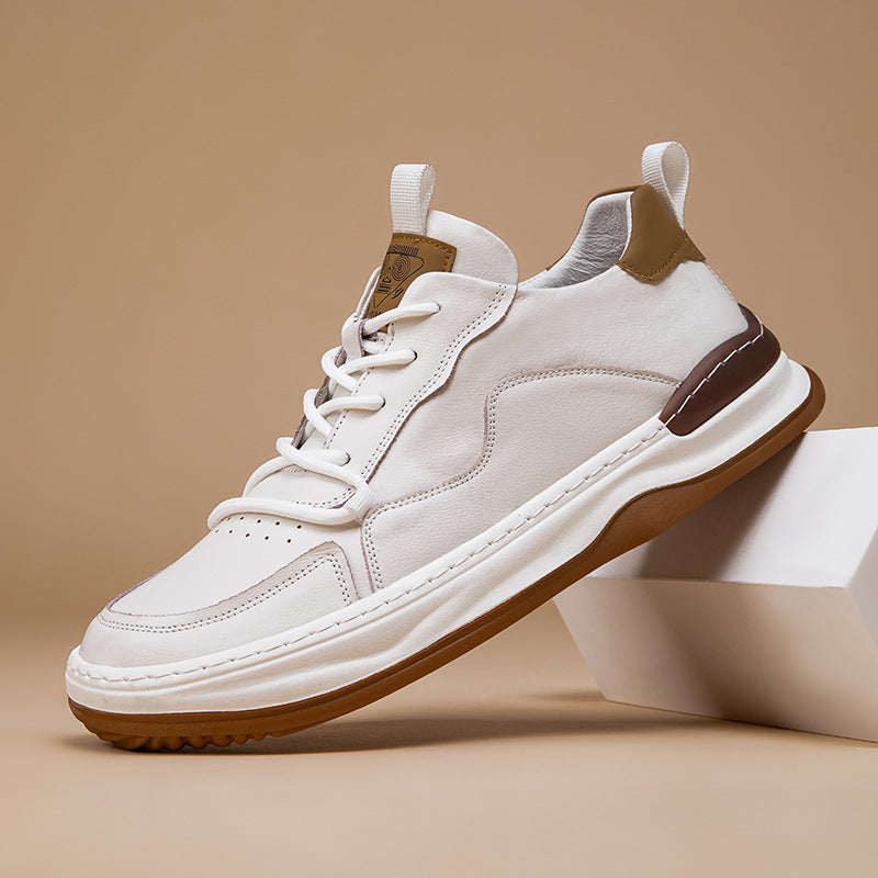 (🔥50% zniżki dzisiaj - nie przegap) - Wybrane buty z dwuwarstwowej skóry cielęcej - wodoodporne i antypoślizgowe (połączenie funkcjonalności i estetyki)