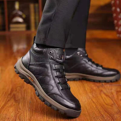 Buty ortopedyczne flemat® | 🔥Ergonomicznie zaprojektowane skórzane buty, które są antypoślizgowe, wodoodporne, ✅łagodzą ból i zapewniają wygodę bez zmęczenia.
