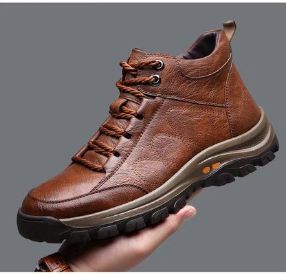 Buty ortopedyczne flemat® | 🔥Ergonomicznie zaprojektowane skórzane buty, które są antypoślizgowe, wodoodporne, ✅łagodzą ból i zapewniają wygodę bez zmęczenia.
