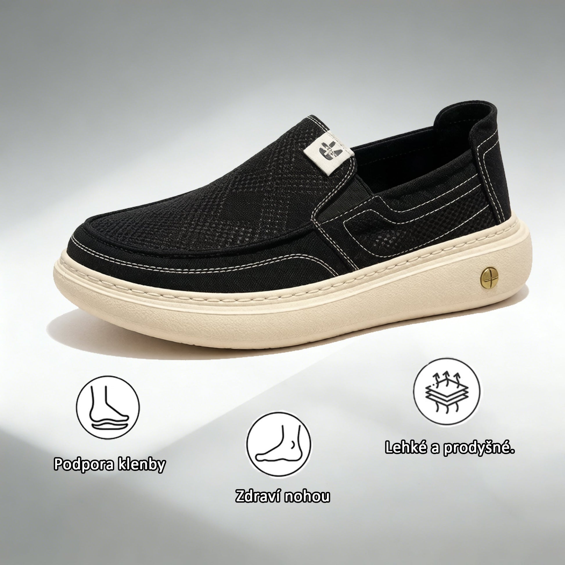 【⏰Poslední den, sleva 50 %! Nenechte si to ujít!】Ergonomicky tvarovaná ortopedická obuv s odpružením. ✅️Zdravá ortopedická obuv speciálně pro evropské ženy.