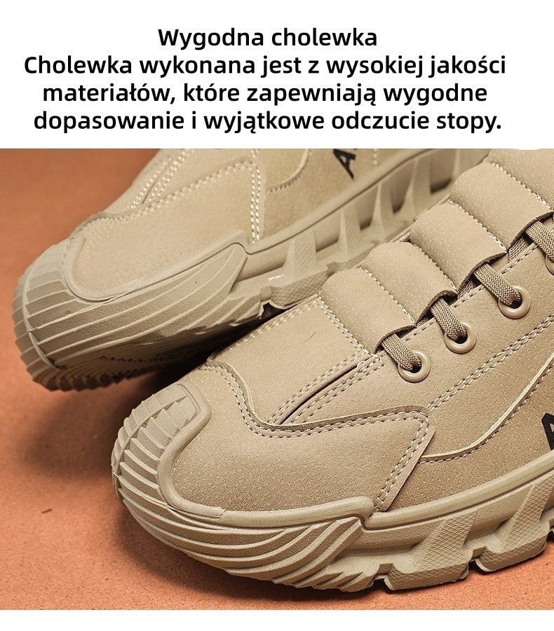 Buty ortopedyczne flemat ® | Ergonomiczne buty trekkingowe - ✅️Korekta postawy podczas chodzenia - Wodoodporne i antypoślizgowe 👞Wyselekcjonowana włoska skóra