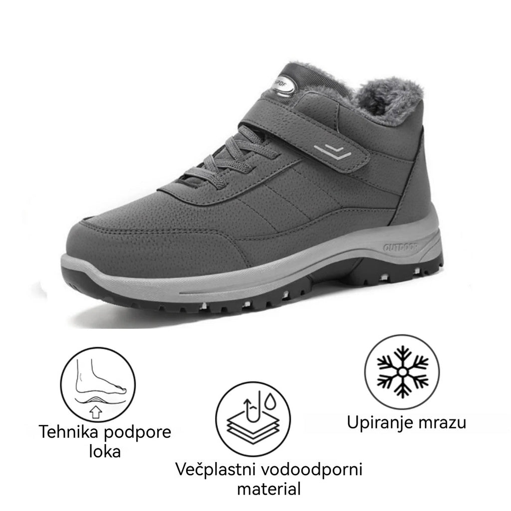 🔥Czarny Piątek: 50% zniżki!⏰ - Zimowe buty ortopedyczne flemat®, 👞 Antypoślizgowe i ciepłe - Wygodny krój - Ergonomiczny kształt. (Unisex)
