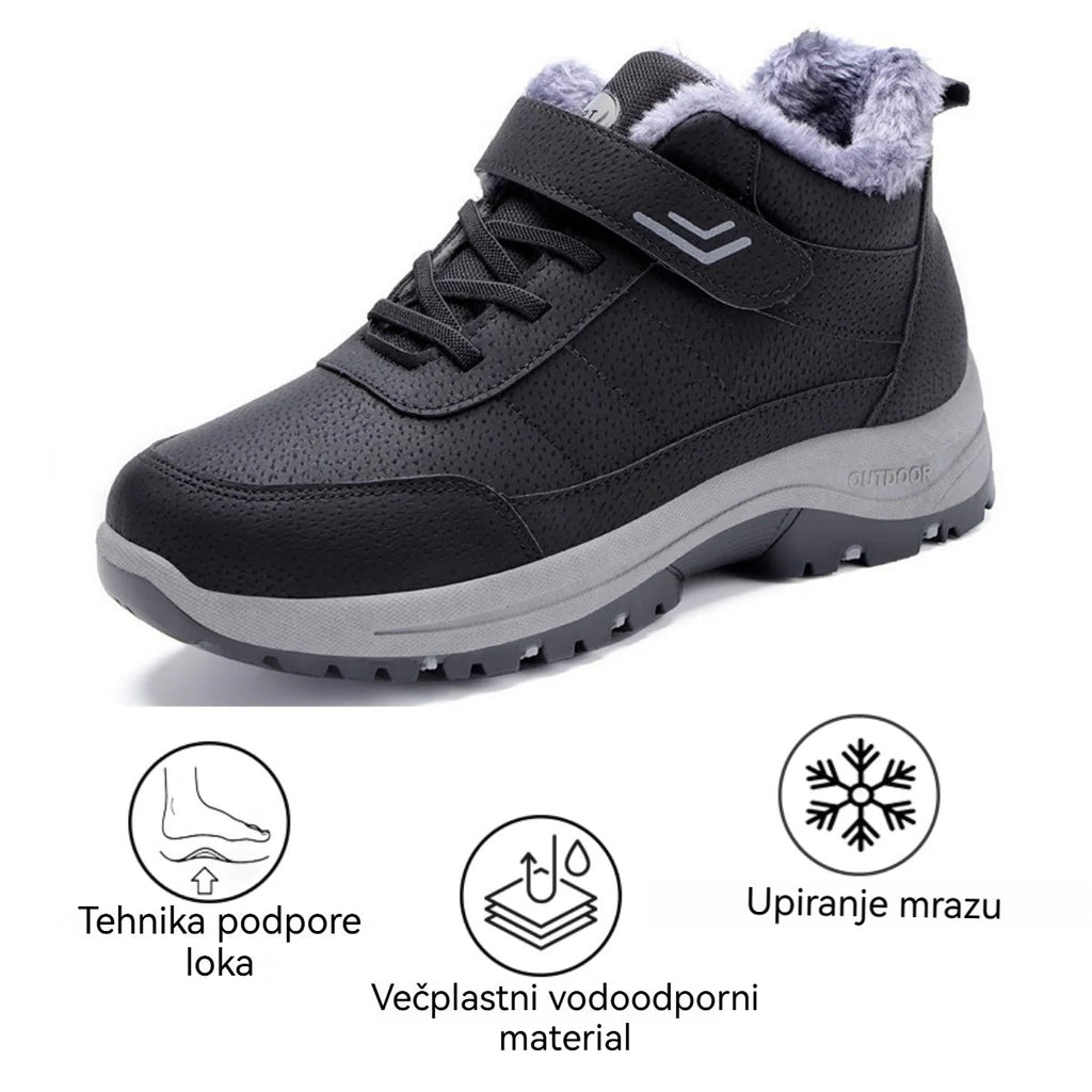 🔥Czarny Piątek: 50% zniżki!⏰ - Zimowe buty ortopedyczne flemat®, 👞 Antypoślizgowe i ciepłe - Wygodny krój - Ergonomiczny kształt. (Unisex)