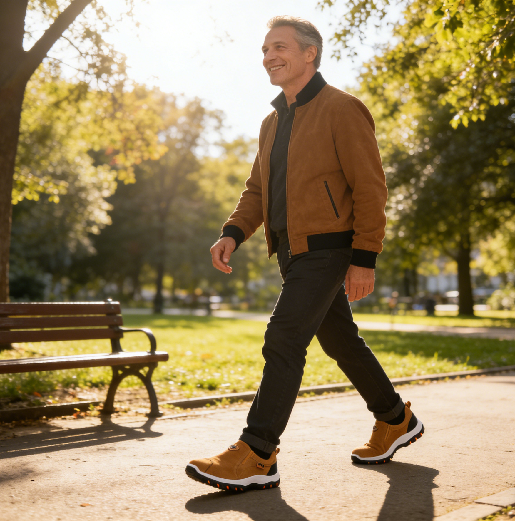 Buty ortopedyczne |  flemat®Luksusowe, ergonomiczne buty ortopedyczne z włoskiego zamszu zapewniające miękkość i wygodę (pożegnaj ból stóp)