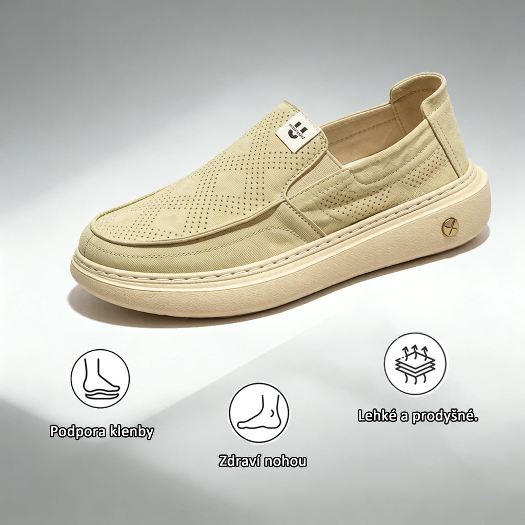 【⏰Poslední den, sleva 50 %! Nenechte si to ujít!】Ergonomicky tvarovaná ortopedická obuv s odpružením. ✅️Zdravá ortopedická obuv speciálně pro evropské ženy.