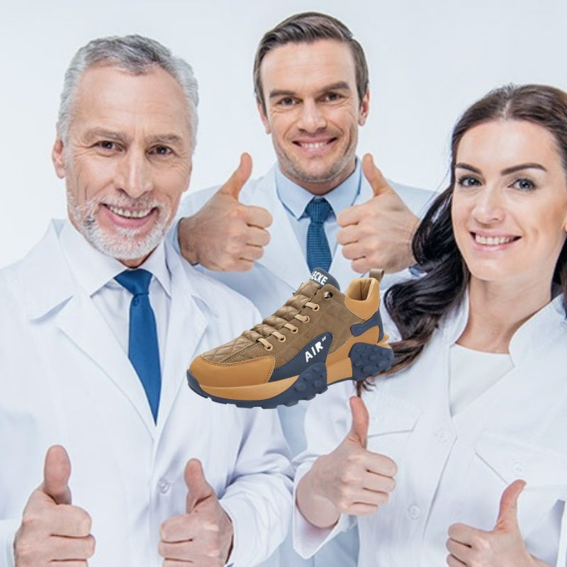 【🔥Dziś połowa ceny - nie przegap】 Ergonomicznie zaprojektowane buty ortopedyczne - konstrukcja z podparciem łuku stopy 👞Łatwo pozbądź się bólu stóp