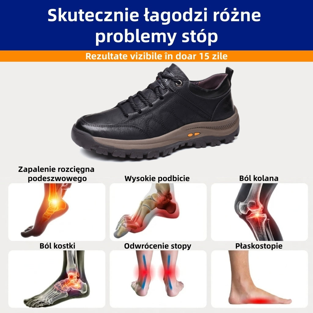 ⏰70% zniżki dzisiaj - nie przegap 🐂 Ortopedyczne buty z włoskiej skóry, szyte ręcznie, z podparciem łuku stopy ✅ Miękkie i wygodne, zapewniające natychmiastowy komfort.