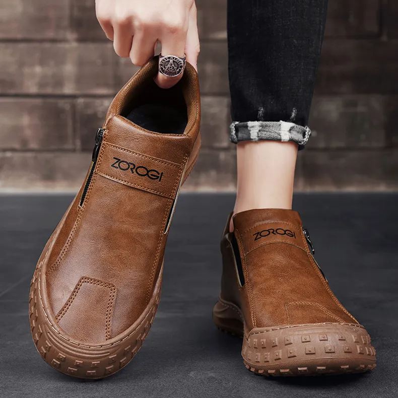 ⏰Tylko dzisiaj 50% zniżki 👞 Wykonane z wysokiej jakości skóry bydlęcej, wygodne do całodniowego chodzenia