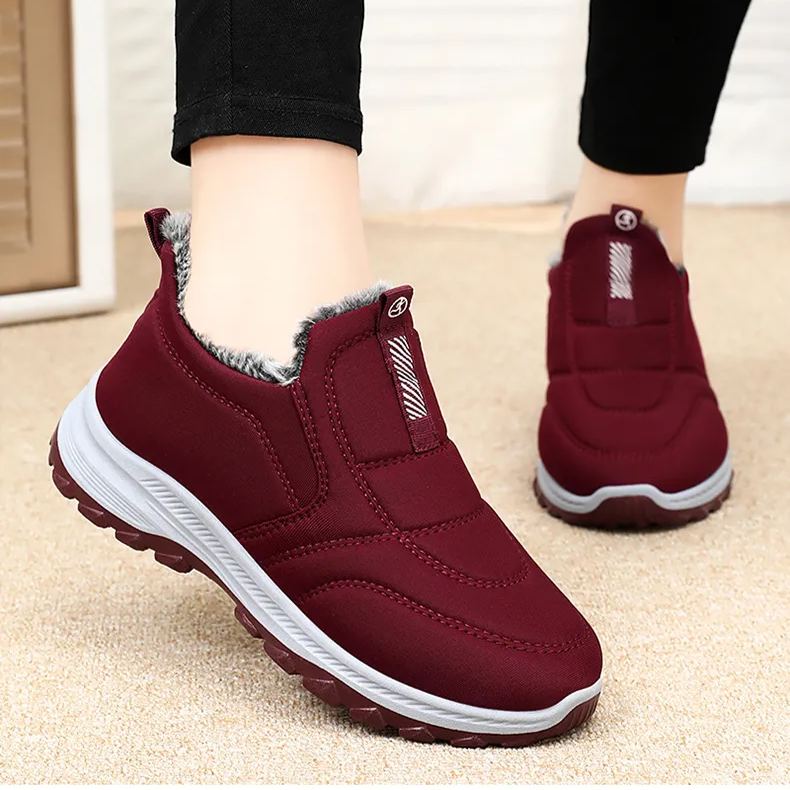 (🔥DZIŚ 50% ZNIŻKI - NIE PRZEGAP) ⏰ - Miękkie i wygodne zimowe, włoskie, luksusowe, ortopedyczne buty zamszowe (wsparcie - ulga w bólu stóp)