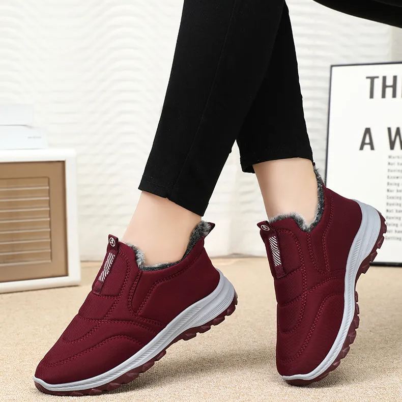 (🔥DZIŚ 50% ZNIŻKI - NIE PRZEGAP) ⏰ - Miękkie i wygodne zimowe, włoskie, luksusowe, ortopedyczne buty zamszowe (wsparcie - ulga w bólu stóp)