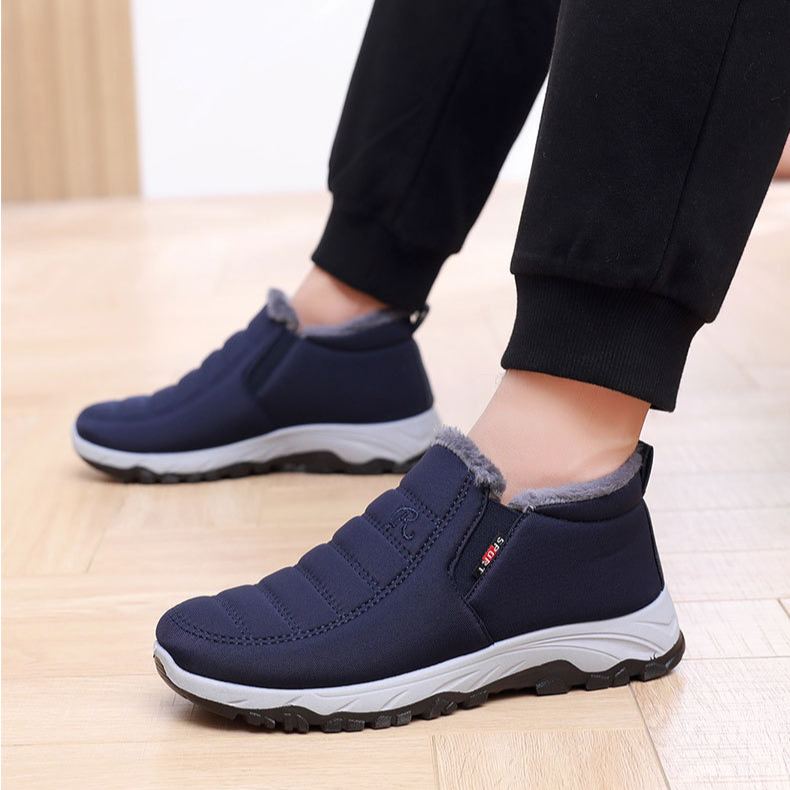 (🔥Oferta ograniczona czasowo - 50% zniżki - Nie przegap!) Wygodne i ergonomiczne zimowe buty z ciepłą wełnianą podszewką - łagodzą ból pleców, stawów i stóp.