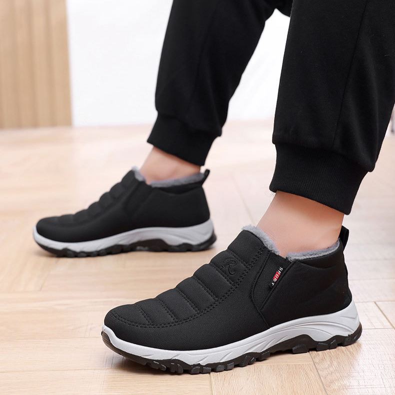 (🔥Oferta ograniczona czasowo - 50% zniżki - Nie przegap!) Wygodne i ergonomiczne zimowe buty z ciepłą wełnianą podszewką - łagodzą ból pleców, stawów i stóp.